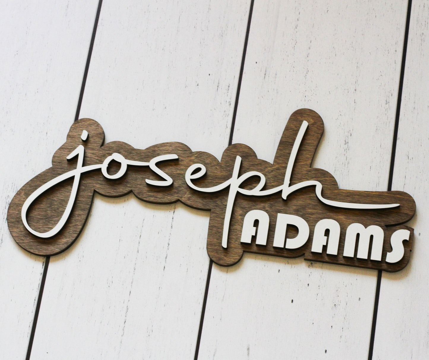 Baby Room Sign l Wooden Name Sign for Nursery l Door Name Sign l Custom Wood Sign l Baby Door Sign l Outline Name Sign l Name Cutouts